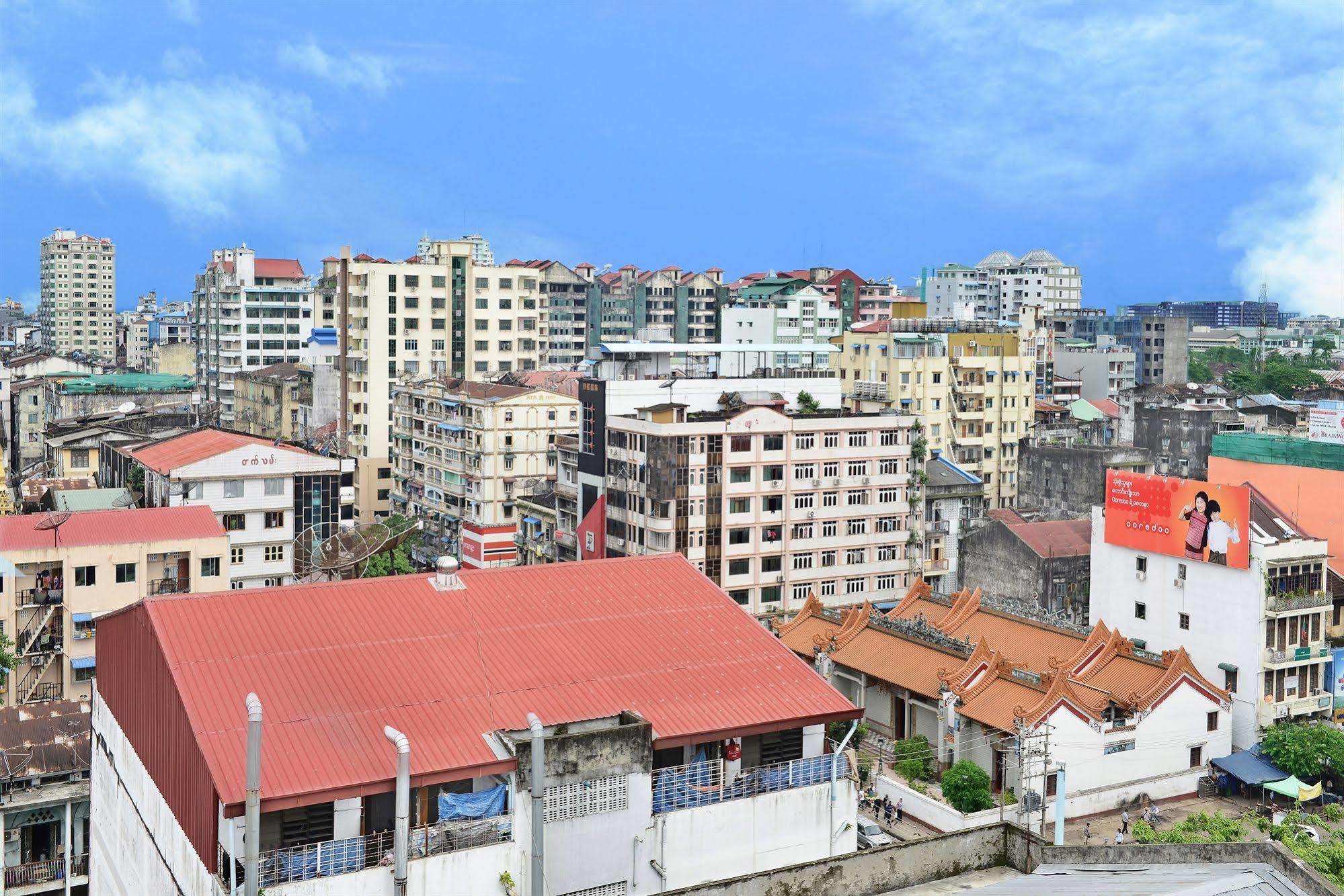 Hotel Grand United - 21St Downtown Rangún Exteriér fotografie